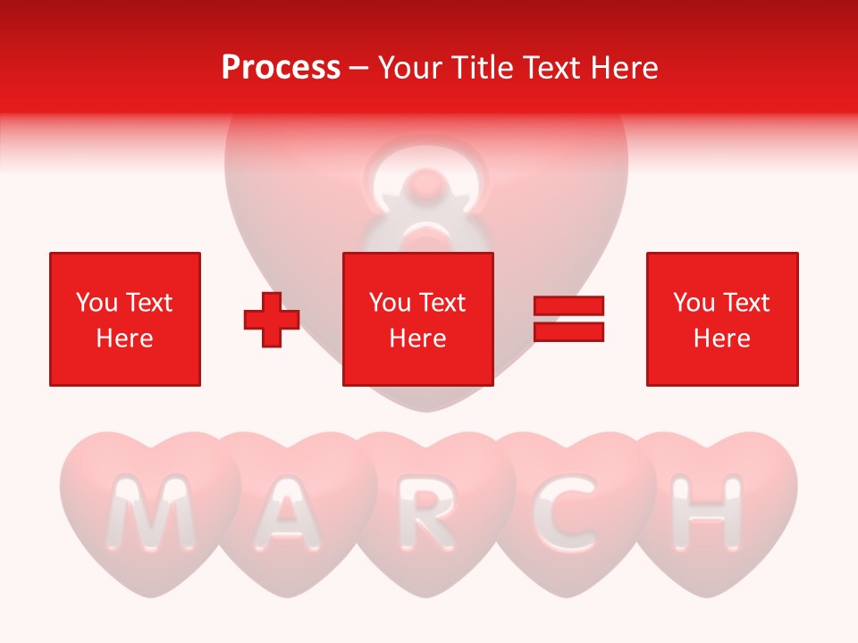 Heart Icon Concept PowerPoint Template
