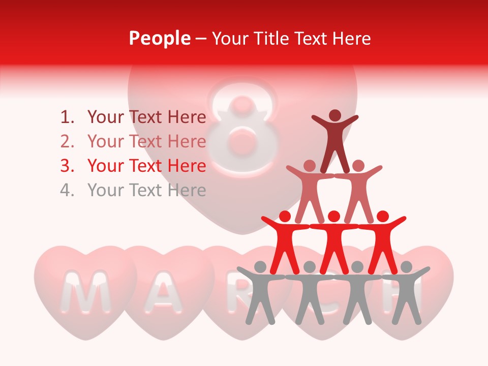 Heart Icon Concept PowerPoint Template
