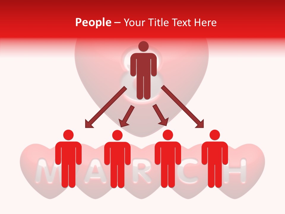 Heart Icon Concept PowerPoint Template