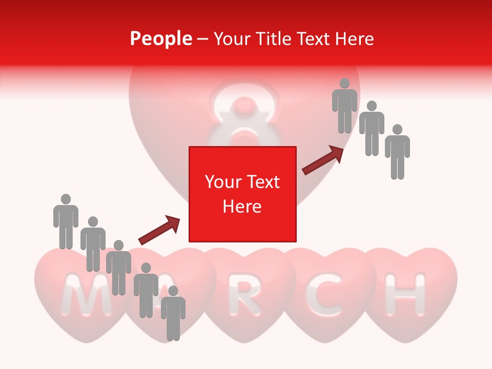 Heart Icon Concept PowerPoint Template