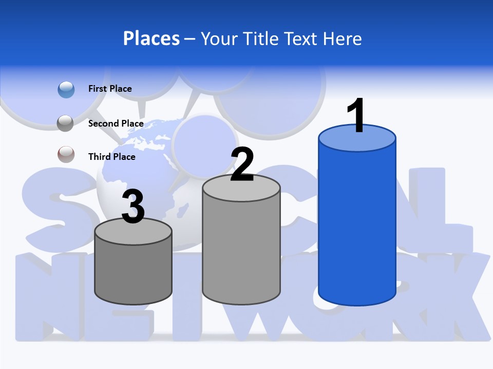 Chat Connection Global PowerPoint Template