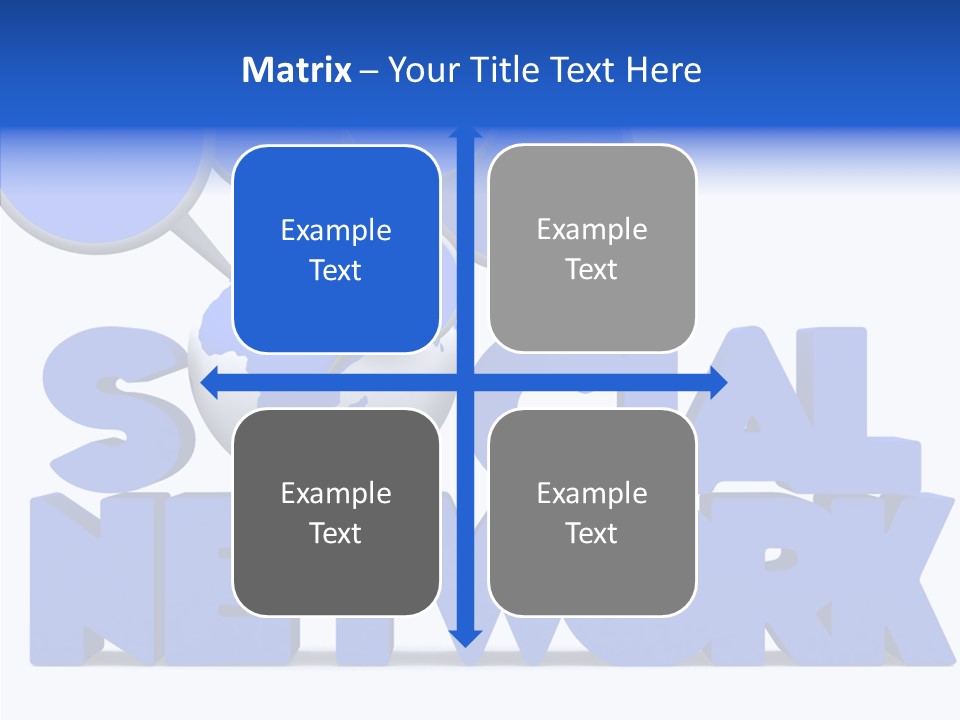 Chat Connection Global PowerPoint Template