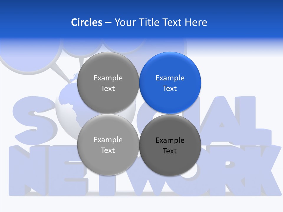 Chat Connection Global PowerPoint Template