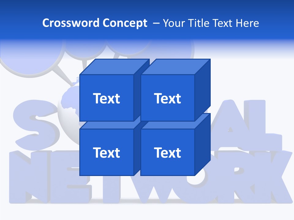 Chat Connection Global PowerPoint Template