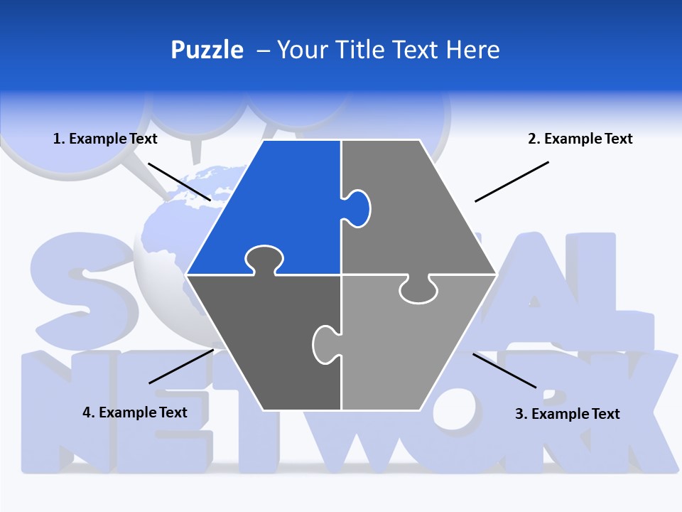 Chat Connection Global PowerPoint Template