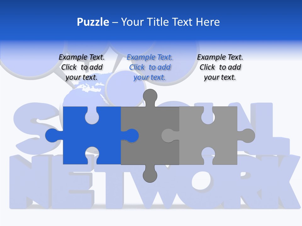 Chat Connection Global PowerPoint Template