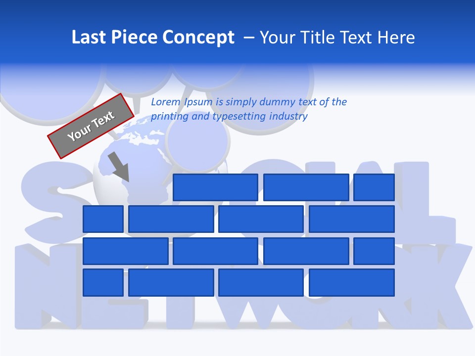 Chat Connection Global PowerPoint Template