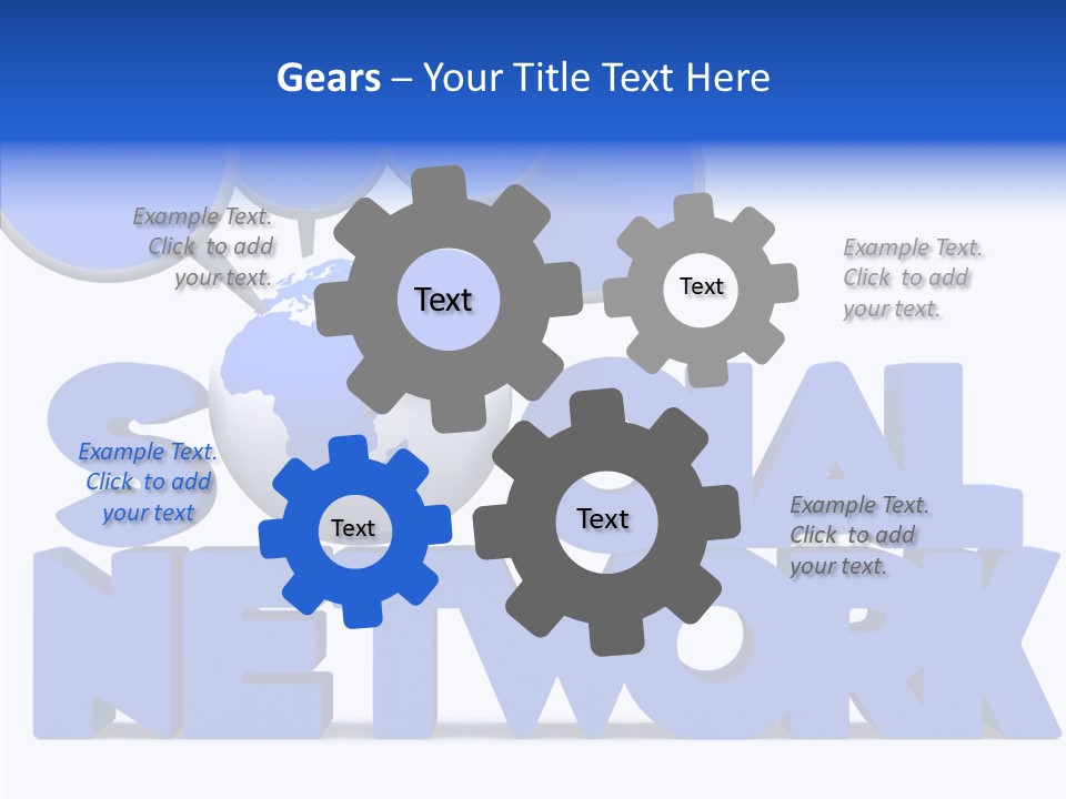 Chat Connection Global PowerPoint Template