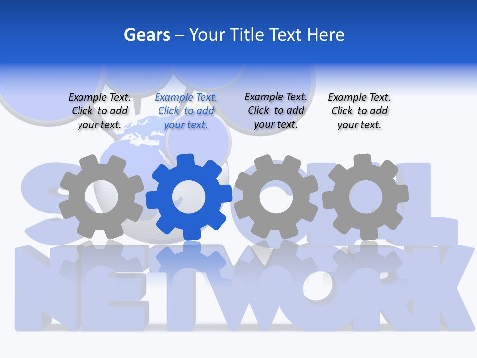 Chat Connection Global PowerPoint Template