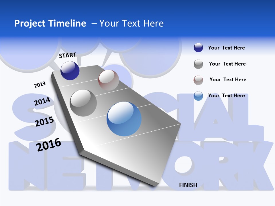Chat Connection Global PowerPoint Template