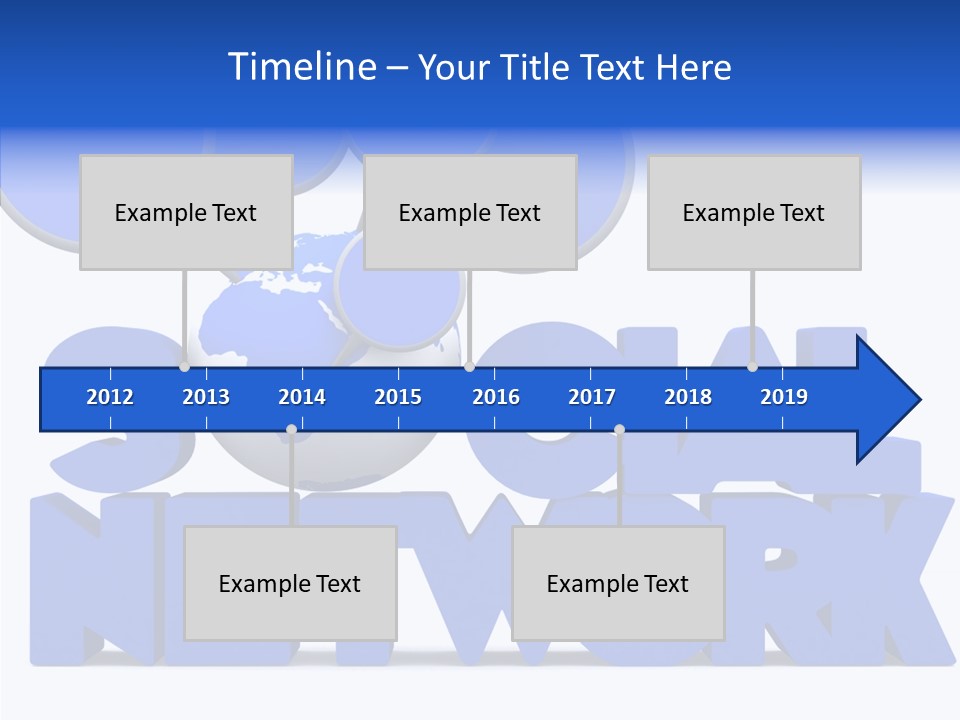 Chat Connection Global PowerPoint Template