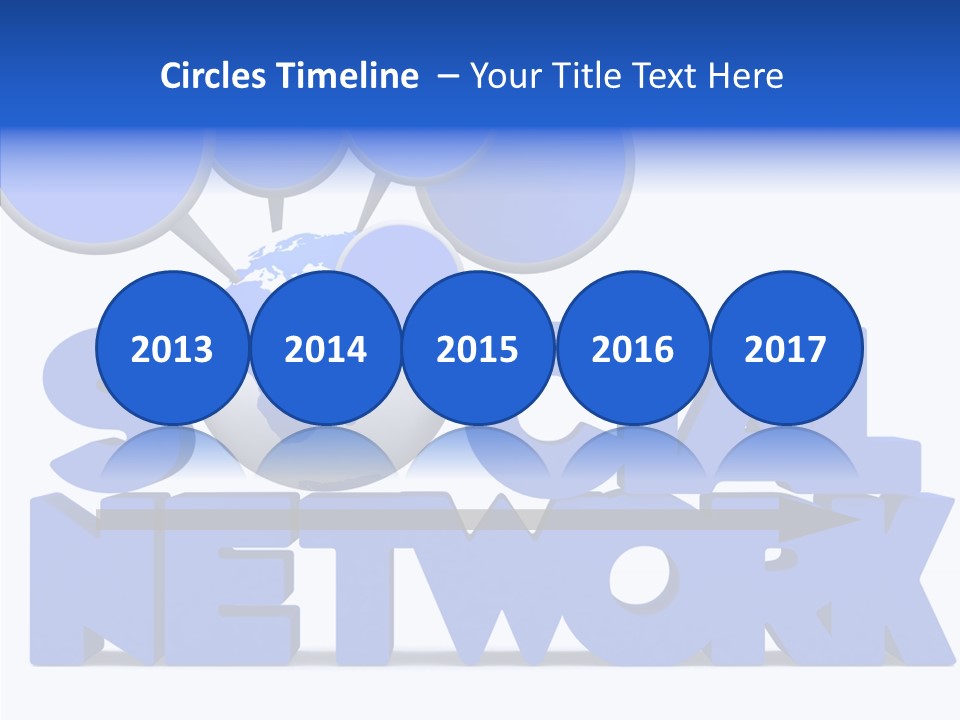 Chat Connection Global PowerPoint Template