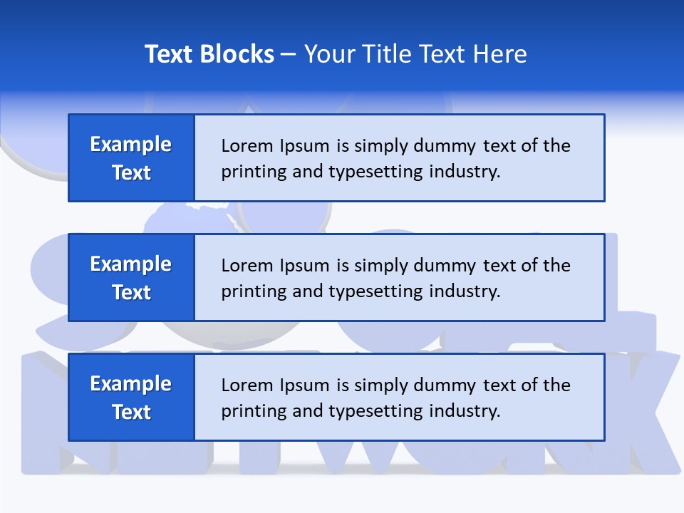 Chat Connection Global PowerPoint Template