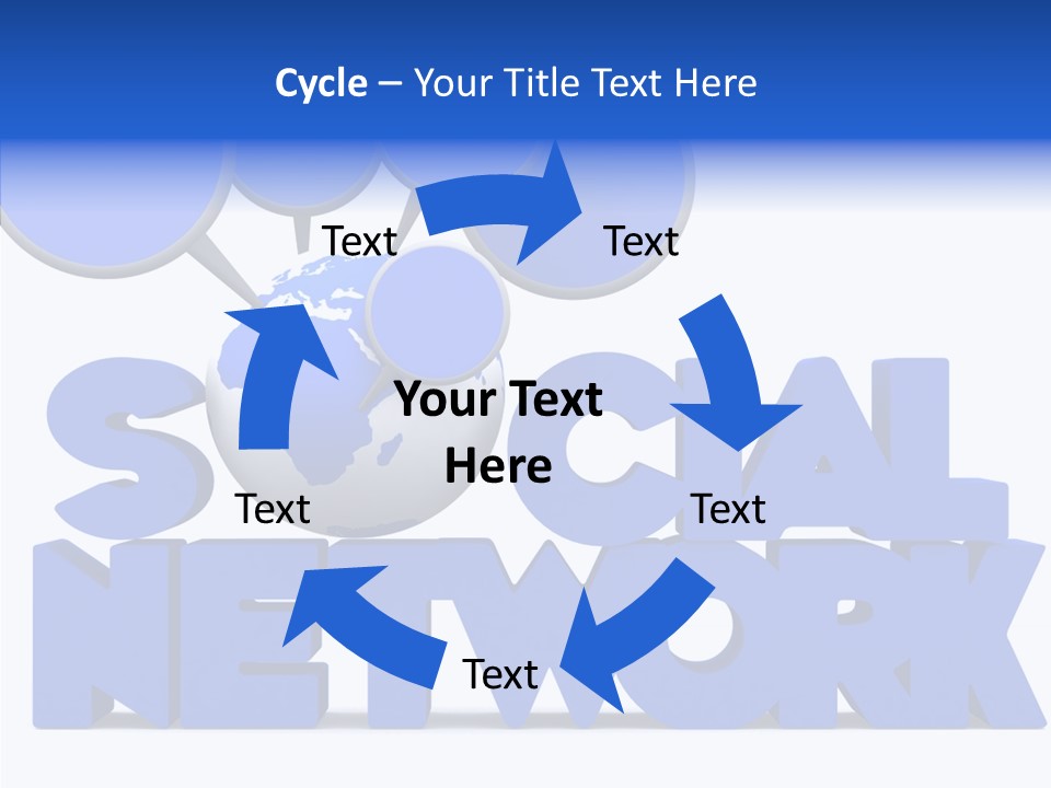 Chat Connection Global PowerPoint Template