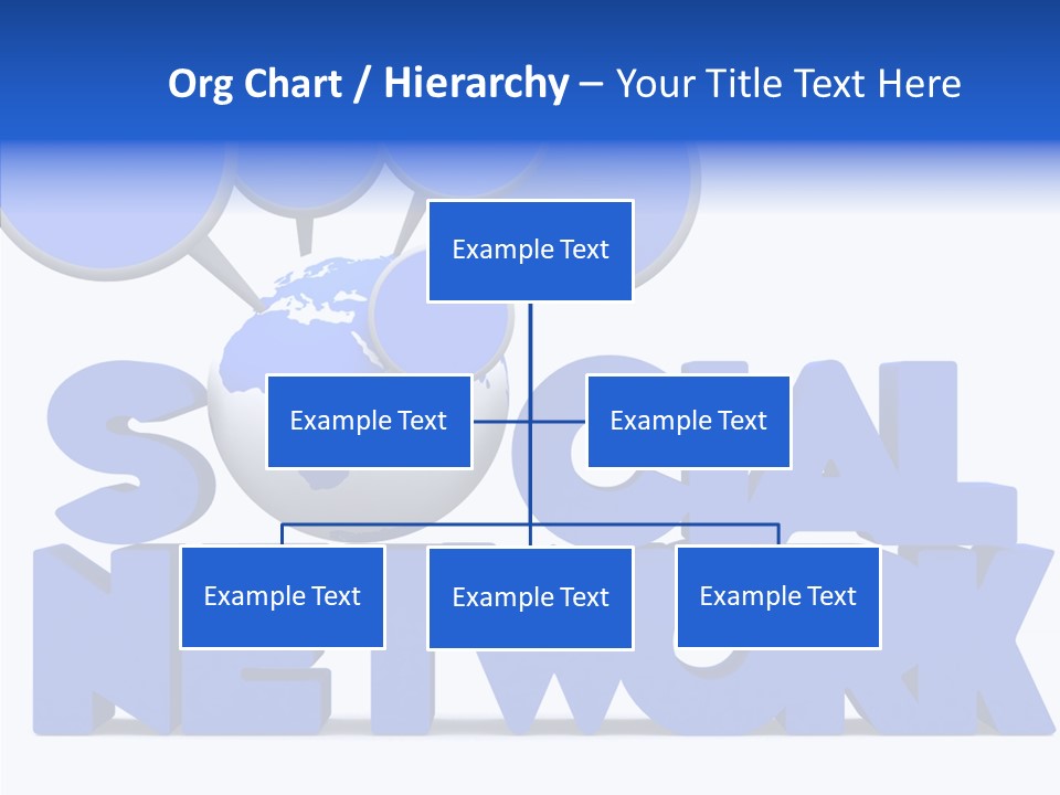 Chat Connection Global PowerPoint Template