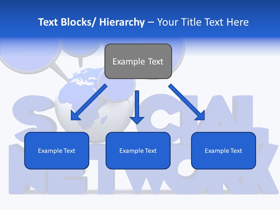 Chat Connection Global PowerPoint Template