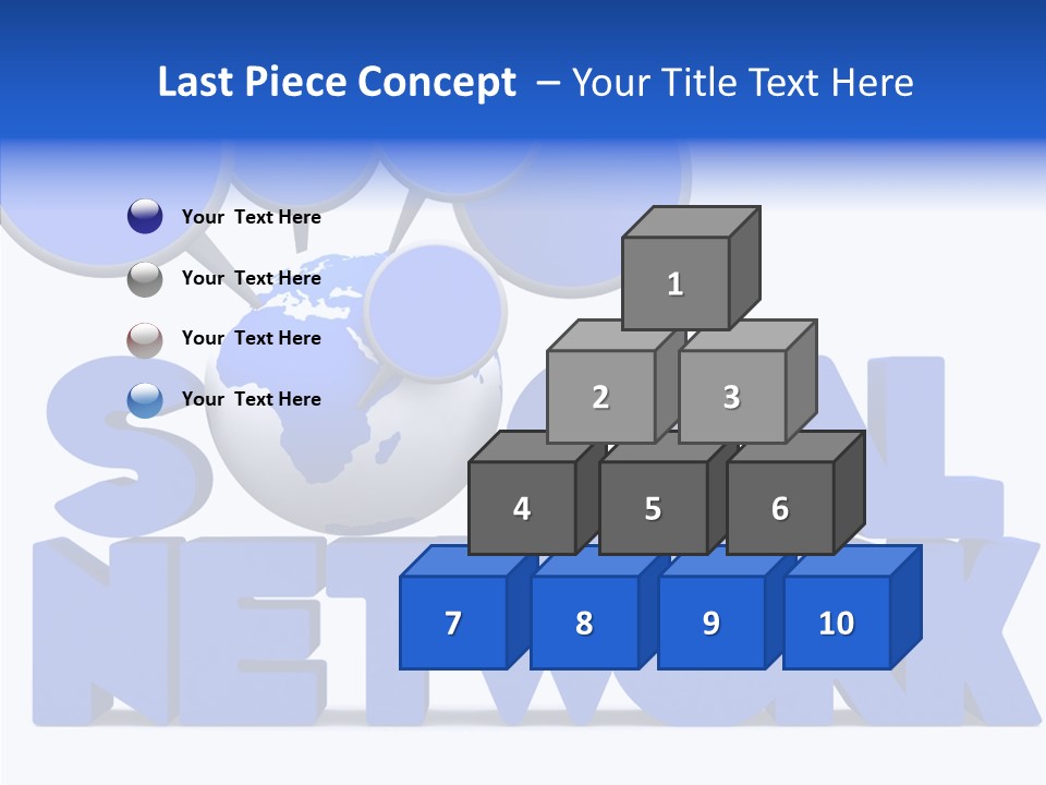 Chat Connection Global PowerPoint Template