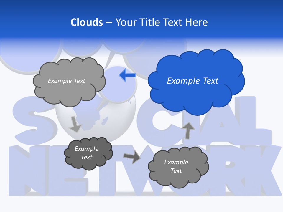 Chat Connection Global PowerPoint Template