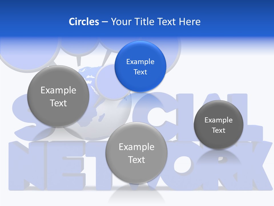 Chat Connection Global PowerPoint Template
