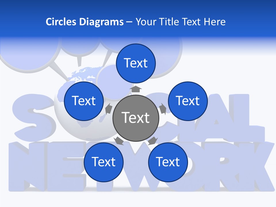 Chat Connection Global PowerPoint Template