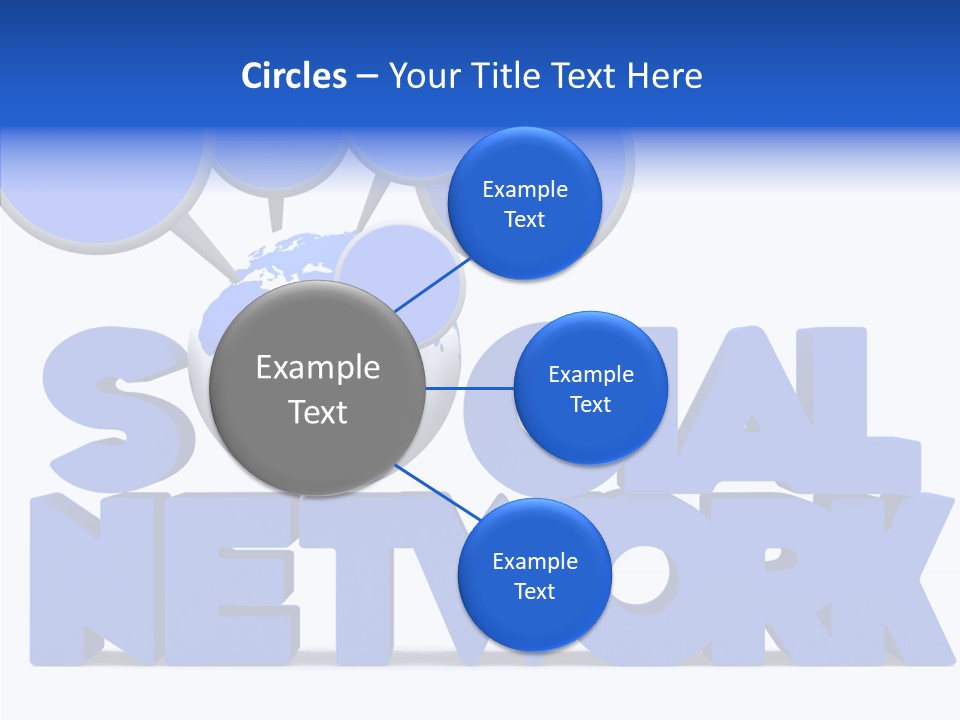 Chat Connection Global PowerPoint Template