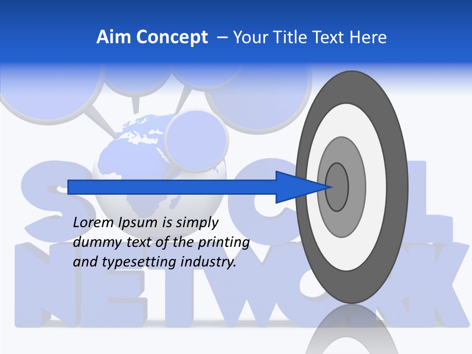 Chat Connection Global PowerPoint Template