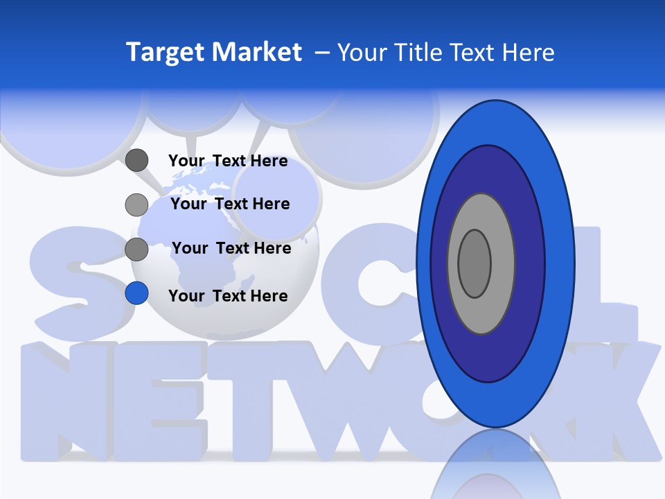 Chat Connection Global PowerPoint Template