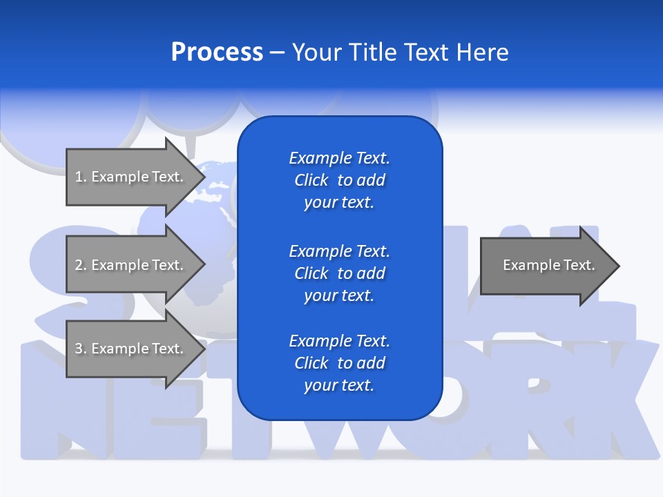 Chat Connection Global PowerPoint Template