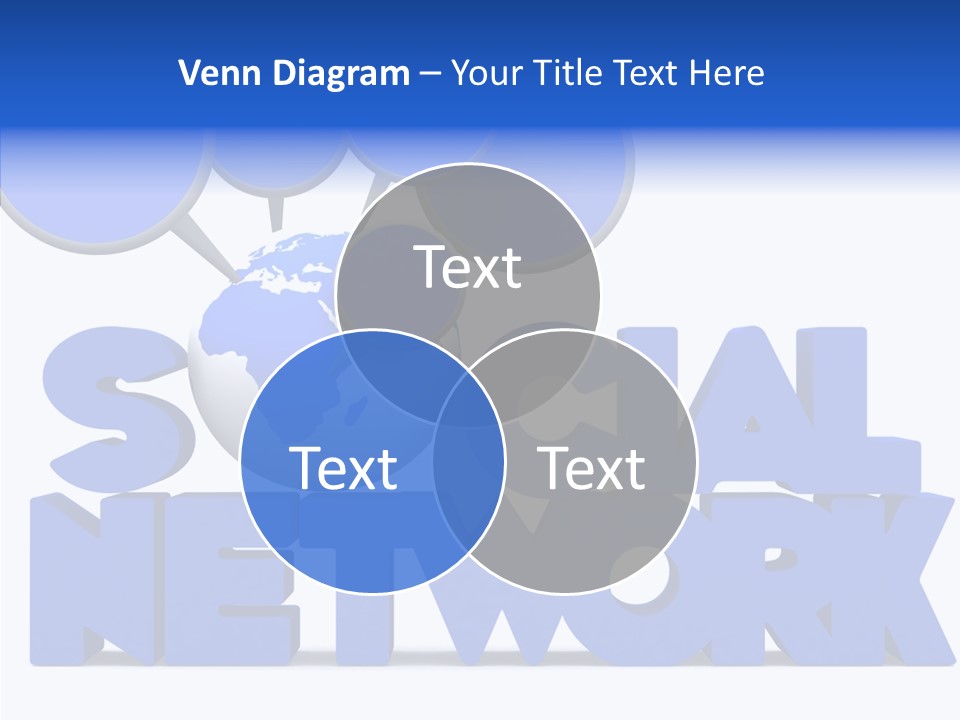 Chat Connection Global PowerPoint Template