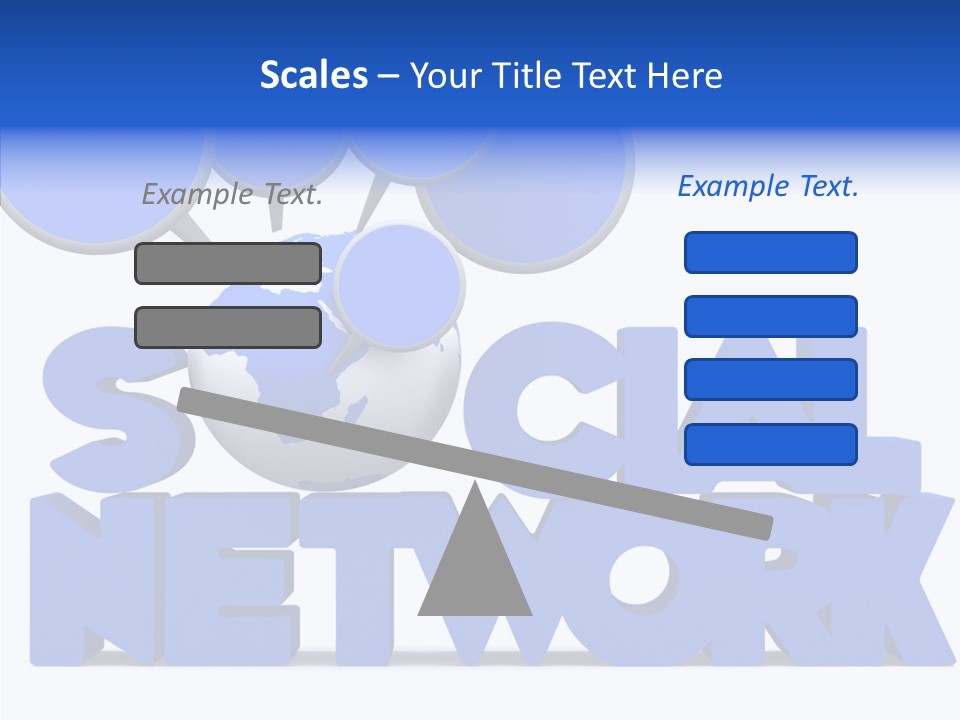Chat Connection Global PowerPoint Template