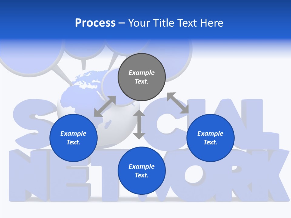 Chat Connection Global PowerPoint Template