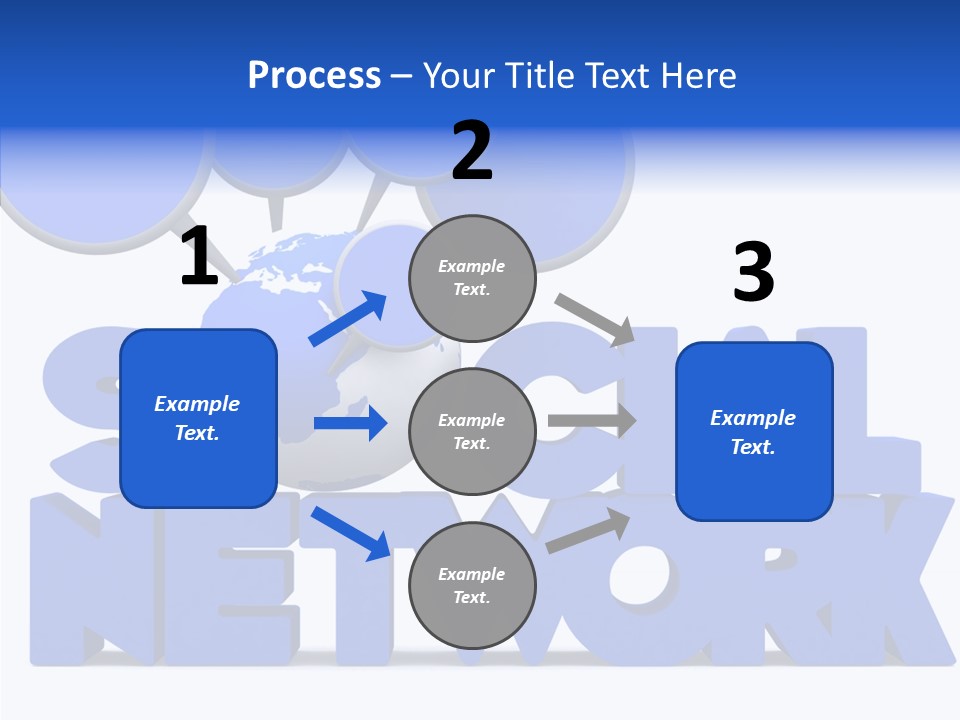 Chat Connection Global PowerPoint Template