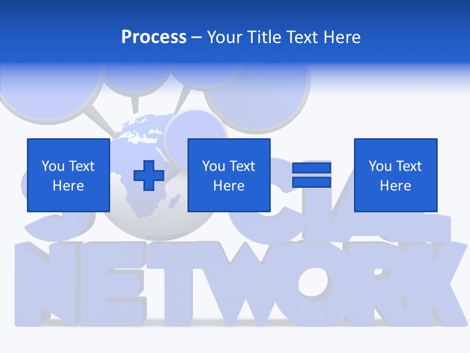 Chat Connection Global PowerPoint Template