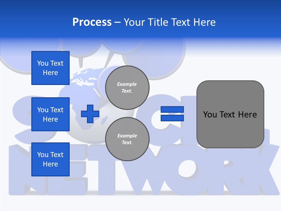 Chat Connection Global PowerPoint Template