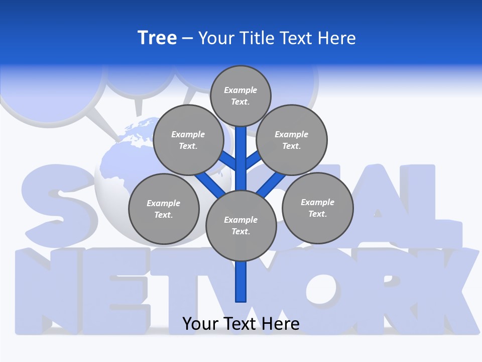 Chat Connection Global PowerPoint Template