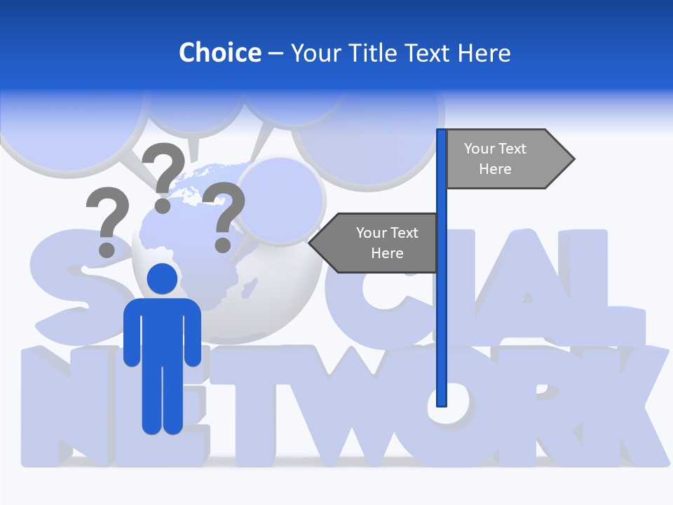 Chat Connection Global PowerPoint Template