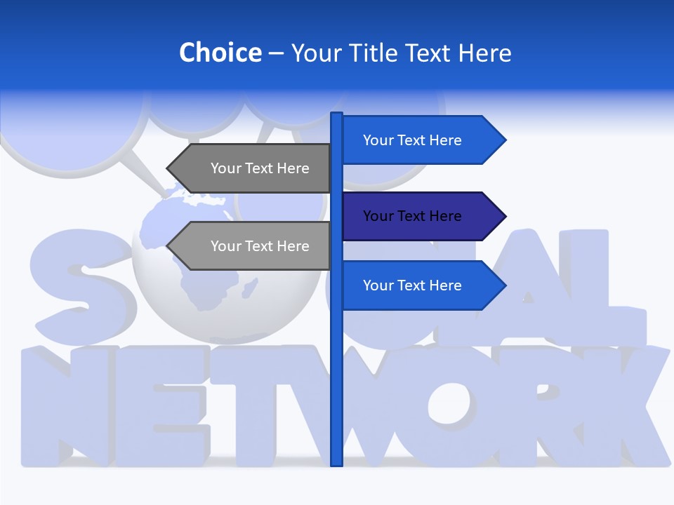 Chat Connection Global PowerPoint Template