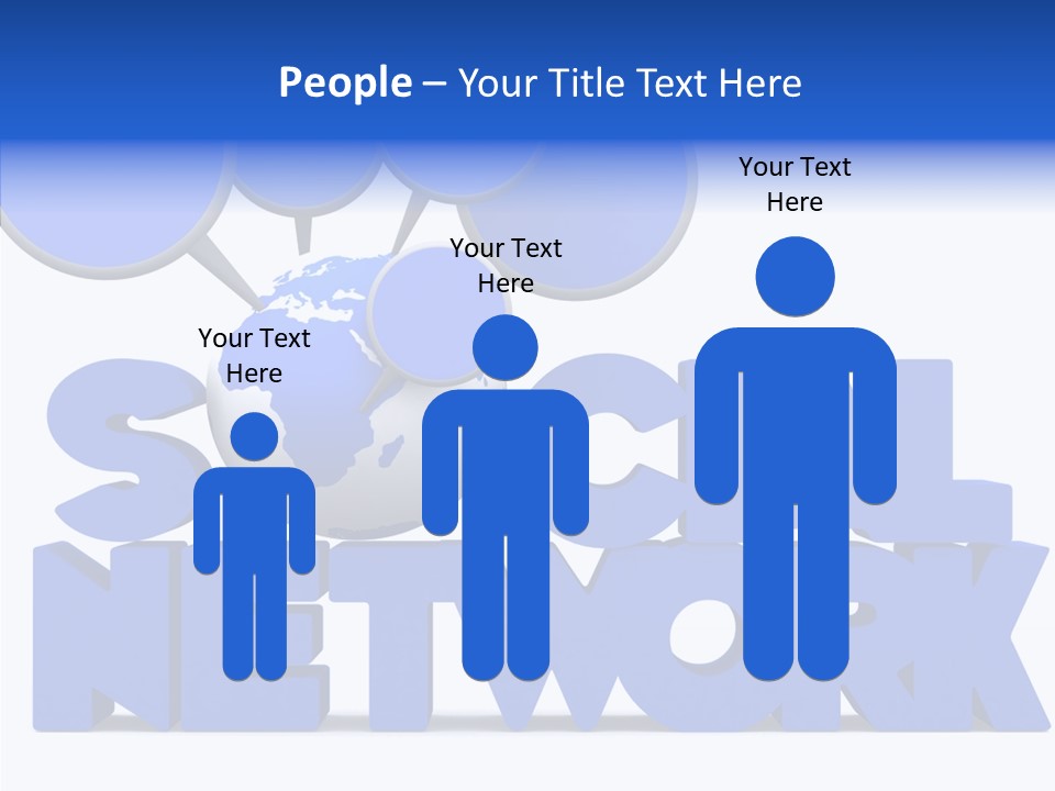 Chat Connection Global PowerPoint Template