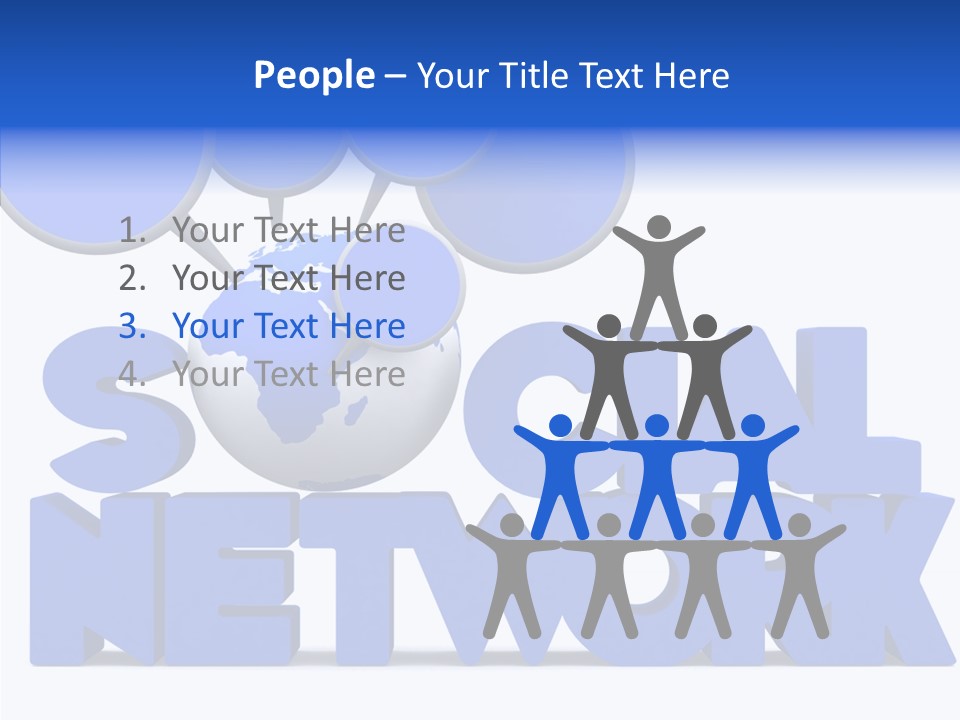 Chat Connection Global PowerPoint Template