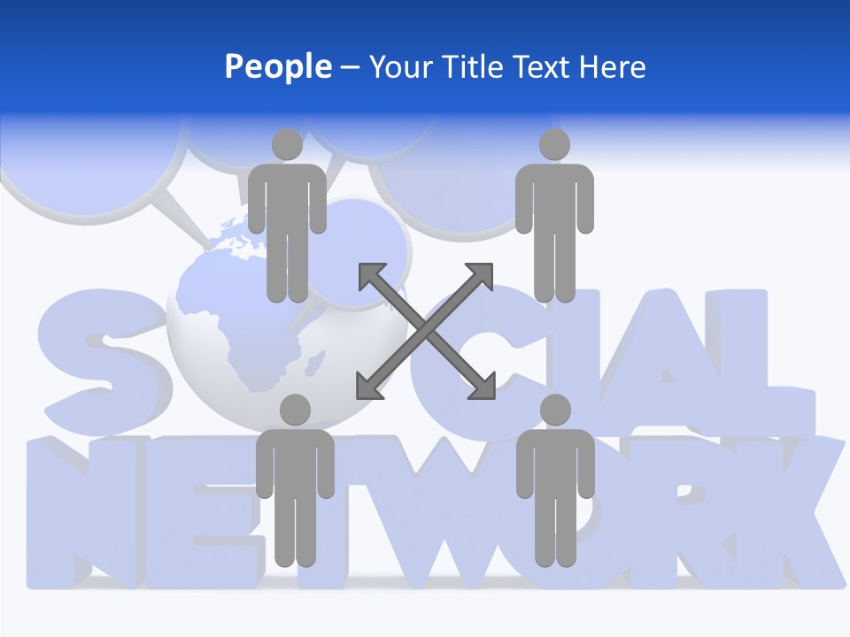 Chat Connection Global PowerPoint Template