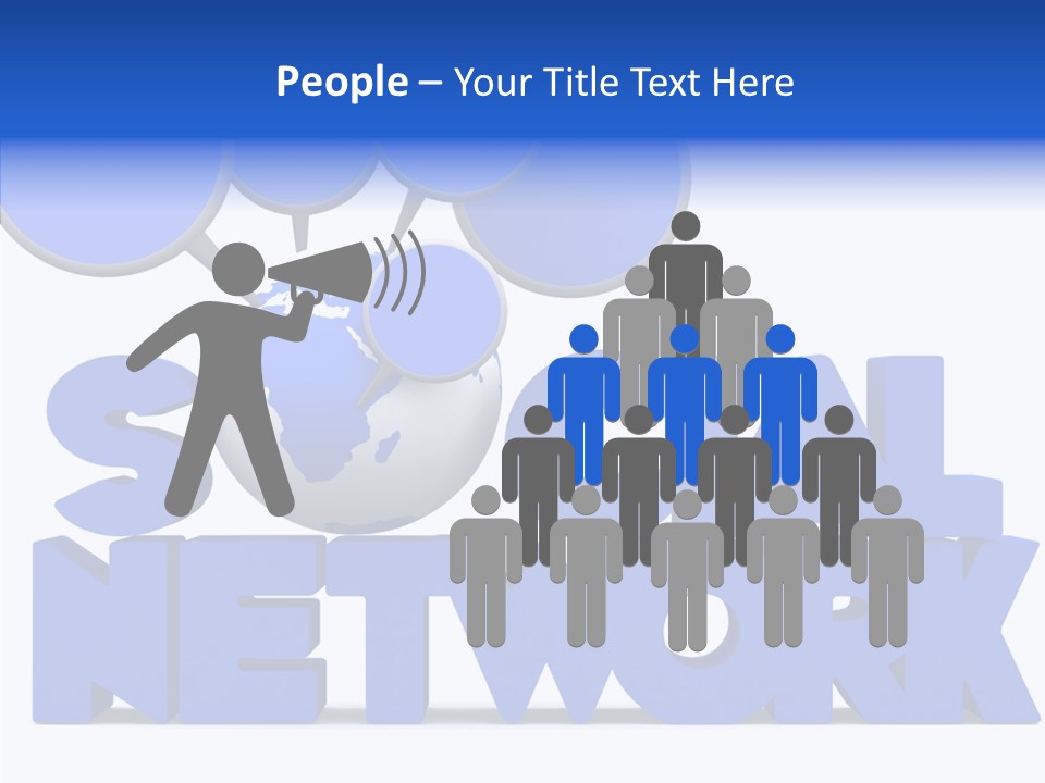 Chat Connection Global PowerPoint Template