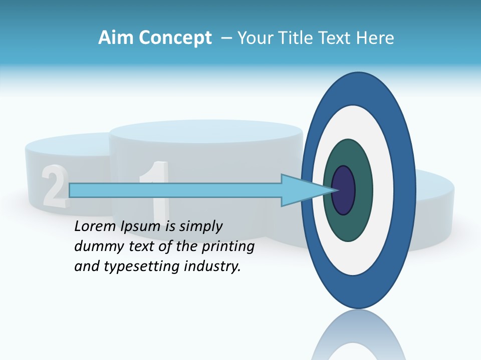 Winner Position Sports PowerPoint Template