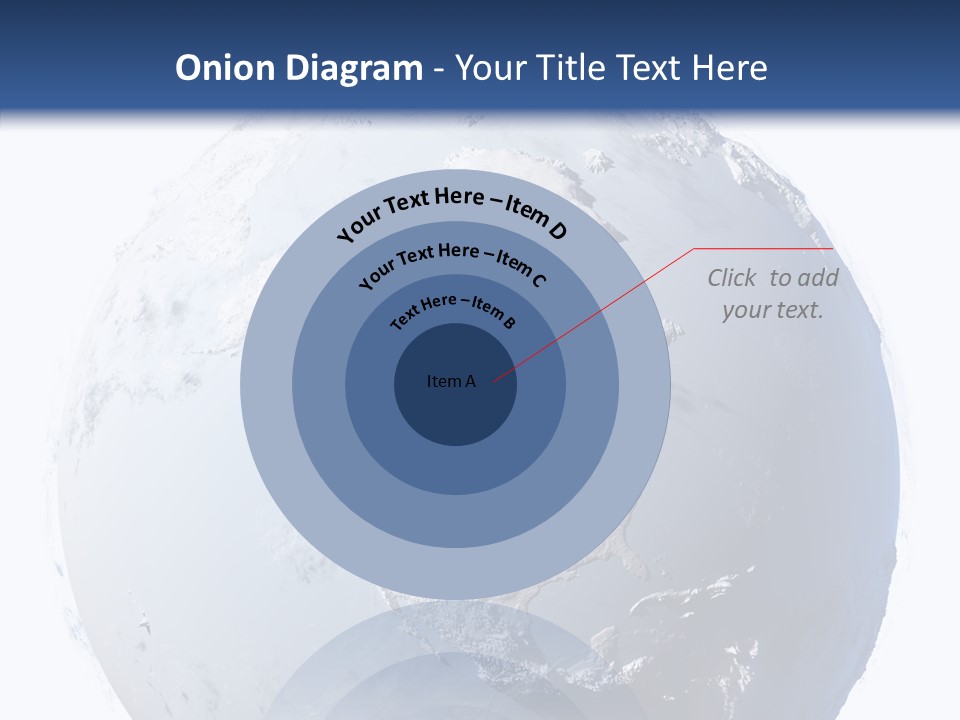 Winter Continent East PowerPoint Template