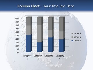 Winter Continent East PowerPoint Template