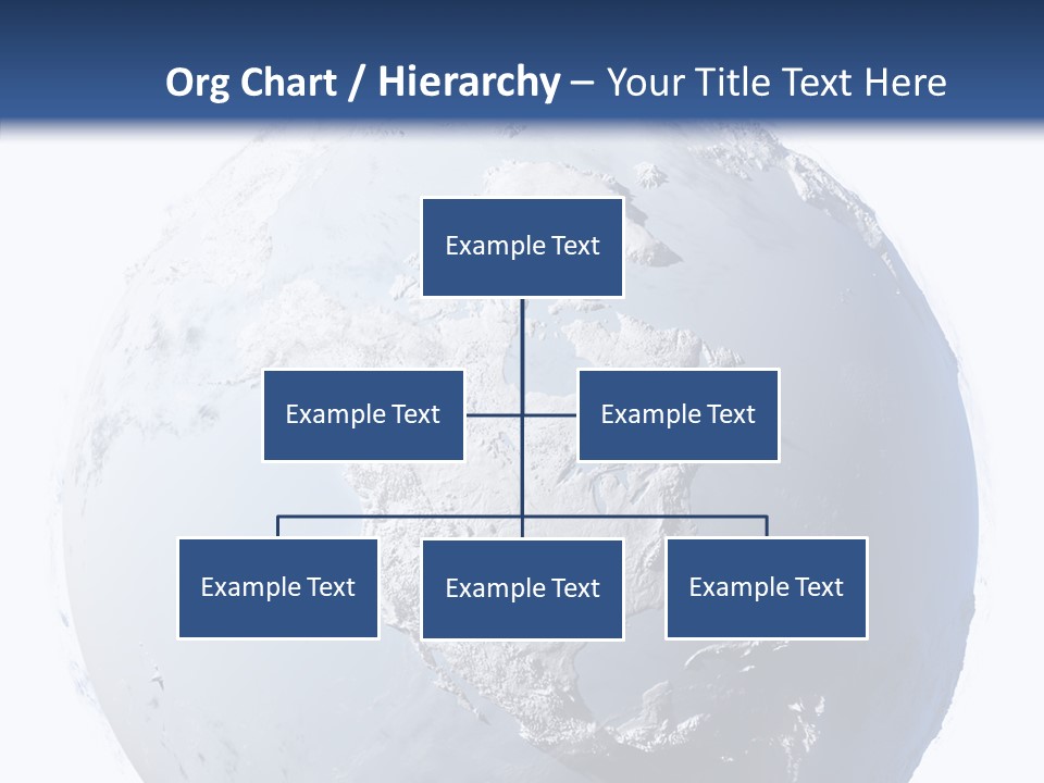 Winter Continent East PowerPoint Template