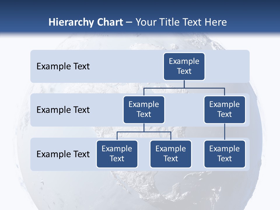 Winter Continent East PowerPoint Template