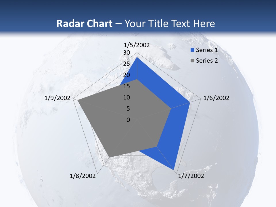 Winter Continent East PowerPoint Template