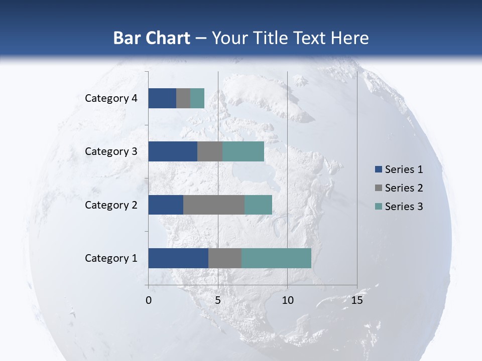 Winter Continent East PowerPoint Template