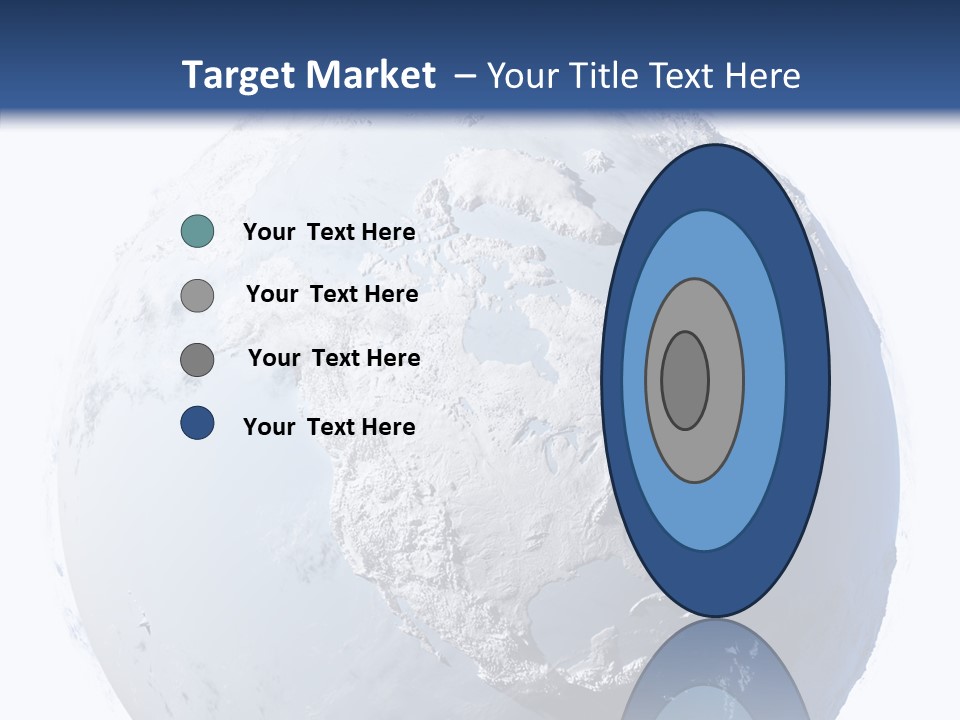 Winter Continent East PowerPoint Template