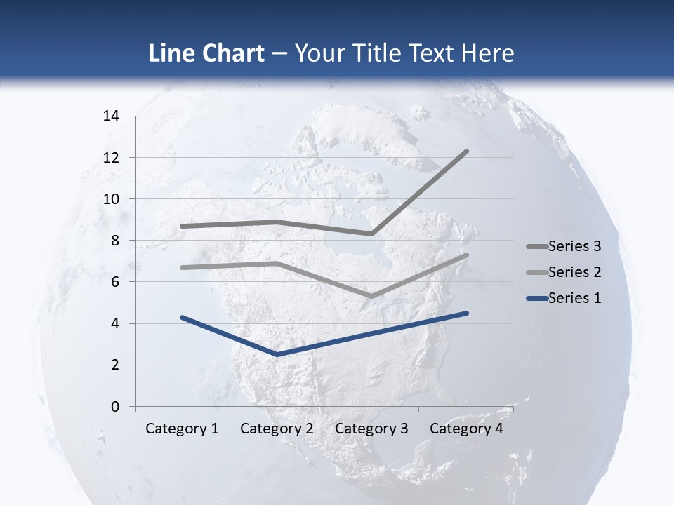 Winter Continent East PowerPoint Template
